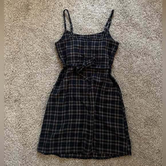 Brandy Melville Plaid Mini Dress - Picture 4 of 4